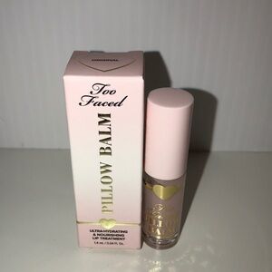 Too Faced Pillow Balm Shade Original - Lip Treatment MINI 0.04oz NEW